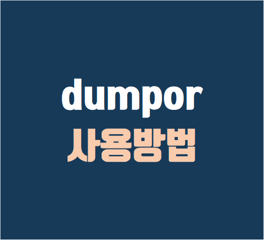 dumpor.com 홈페이지와 사용방법